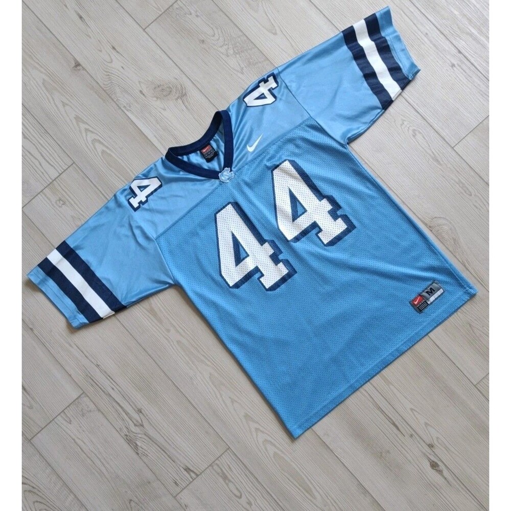 Vintage Y2K Retro Nike North Carolina Tar Heels UNC Football Jersey Size M #44